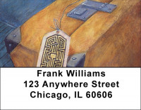 Internationally Bound Luggage Address Labels | LBQBH-83