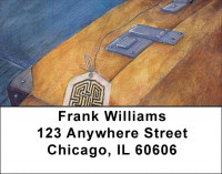 Internationally Bound Luggage Address Labels | LBQBH-83