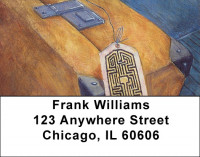 Internationally Bound Luggage Address Labels | LBQBH-83