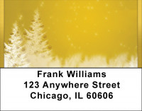 Golden Holidays Address Labels | LBQBH-87