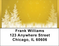 Golden Holidays Address Labels | LBQBH-87