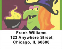 Funky Witches Address Labels | LBQBH-96