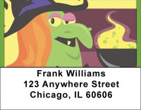 Funky Witches Address Labels | LBQBH-96