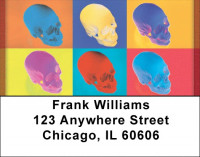 Skull Hallucinations Address Labels | LBQBI-05