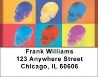 Skull Hallucinations Address Labels | LBQBI-05