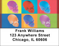 Skull Hallucinations Address Labels | LBQBI-05