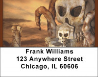 Skulls And Bones Address Labels | LBQBI-11