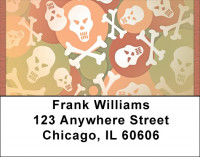 Skulls And Crossbones Address Labels | LBQBI-12