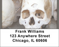 Think Skulls Address Labels | LBQBI-13