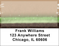 Watching Grass Grow Address Labels | LBQBI-20