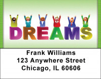 Dreams Address Labels | LBQBI-28