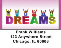 Dreams Address Labels | LBQBI-28