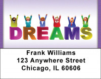 Dreams Address Labels | LBQBI-28