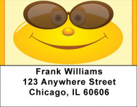 In Your Face Fun Address Labels | LBQBI-37