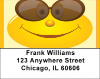 In Your Face Fun Address Labels | LBQBI-37