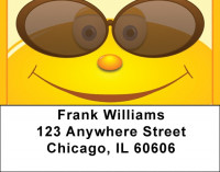 In Your Face Fun Address Labels | LBQBI-37