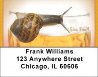 Snail Ale Address Labels | LBQBI-40
