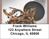 Can Of Worms Address Labels | LBQBI-41