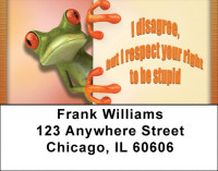 Dumb Is Forever Address Labels | LBQBI-43