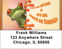 Dumb Is Forever Address Labels | LBQBI-43