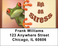 High on Stress Address Labels | LBQBI-45