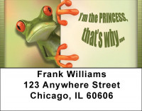 I'm The Princess Address Labels | LBQBI-46