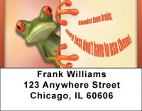 Smart And Blonde Address Labels | LBQBI-50