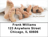 Foot Rest Address Labels | LBQBI-55