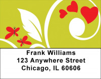 On the Wings Of Love Address Labels | LBQBI-77