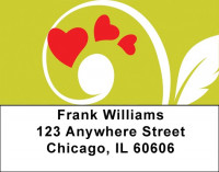 On the Wings Of Love Address Labels | LBQBI-77