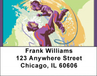 In Daddys Arms Address Labels | LBQBI-90