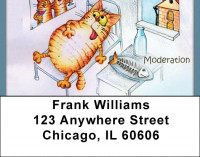 Patience, Appreciation And Moderation Address Labels | LBQBI-91
