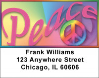 Rainbows Of Peace Address Labels | LBQBI-93