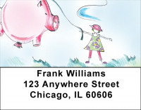 When Pigs Fly Address Labels | LBQBJ-04