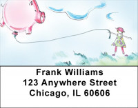 When Pigs Fly Address Labels | LBQBJ-04