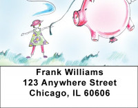 When Pigs Fly Address Labels | LBQBJ-04