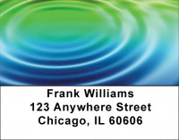 Rainbow Ripples Address Labels | LBQBJ-25