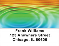 Rainbow Ripples Address Labels | LBQBJ-25