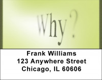 Why Address Labels | LBQBJ-28