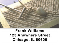 Zen Garden Address Labels | LBQBJ-32