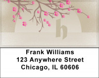 Cherry Blossom Serenity - H Address Labels | LBQBJ-66