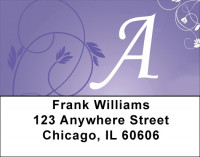 Purple Prosperity - A Address Labels | LBQBK-81
