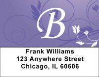 Purple Prosperity -B Address Labels | LBQBK-82