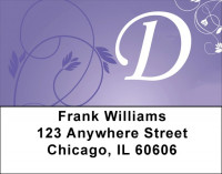 Purple Prosperity -D Address Labels | LBQBK-84