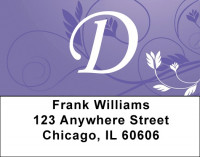 Purple Prosperity -D Address Labels | LBQBK-84