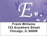 Purple Prosperity -E Address Labels | LBQBK-85