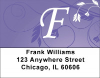 Purple Prosperity -F Address Labels | LBQBK-86