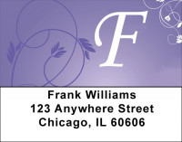 Purple Prosperity -F Address Labels | LBQBK-86
