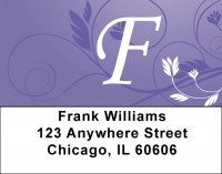 Purple Prosperity -F Address Labels | LBQBK-86