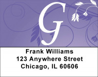 Purple Prosperity -G Address Labels | LBQBK-87